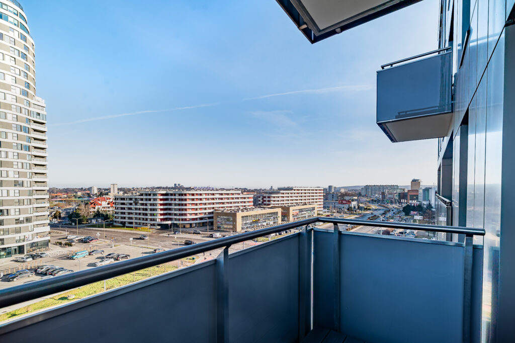 Widok z wykończonego mieszkania pod klucz Rzeszów